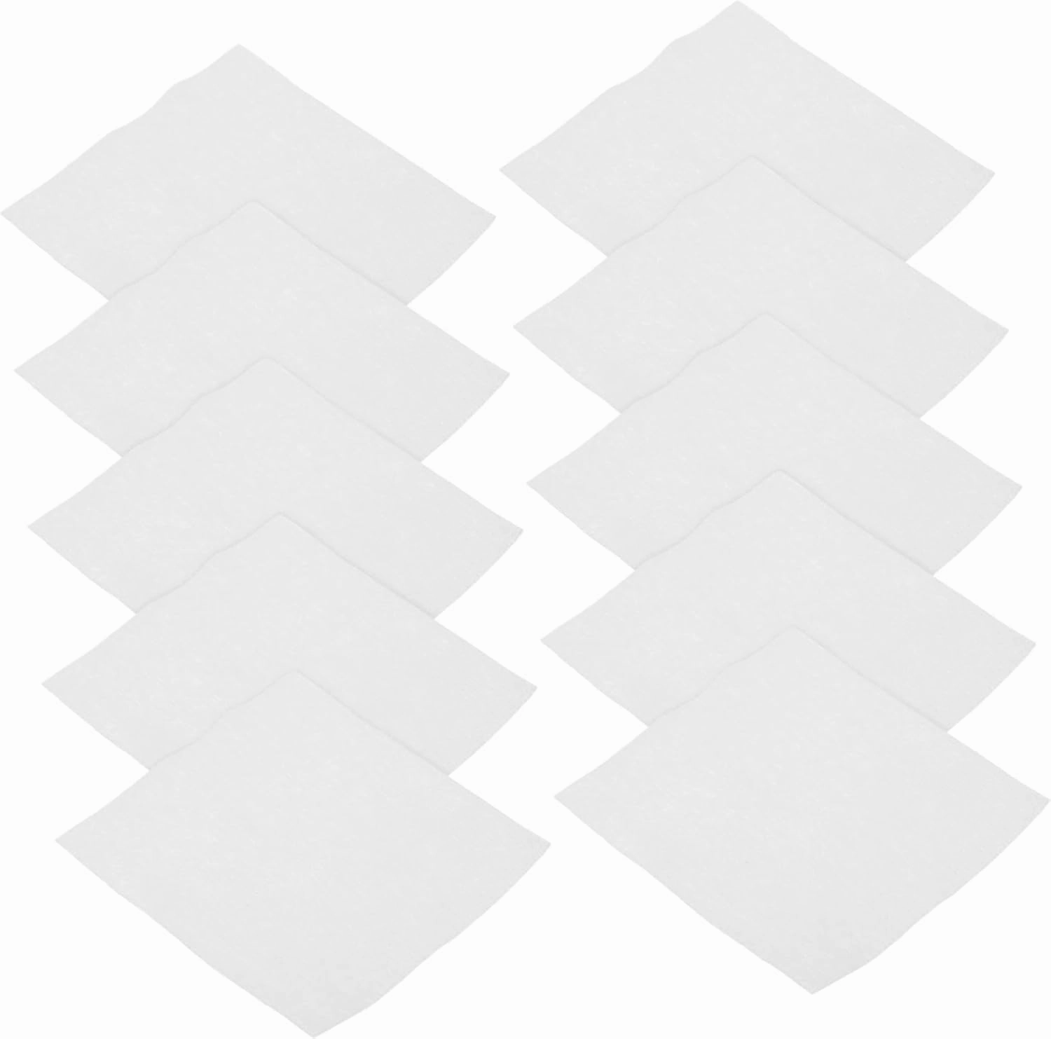 1200ct Beauty Salon Embroidery Cosmetics Pads Non-Woven Makeup Remover for Face Gentle Cleansing Exfoliation Accessory Rectangular Soft Travel Size
