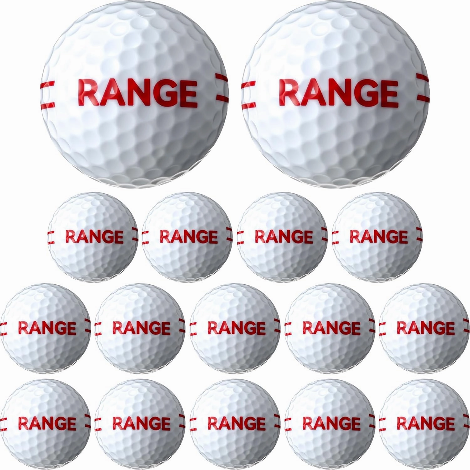 16 Pcs Floating Golf Balls Practice Floater Golf Balls Water Golf for Pond or Lake Range Golf Balls