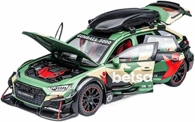 1:24 for RS6 Racing Die-cast Alloy Model Car(Green)