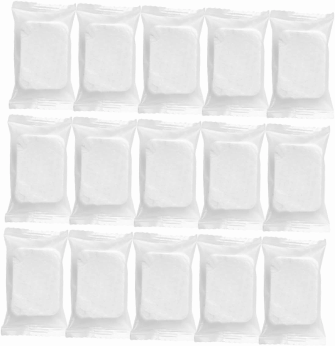1pack Compressed Facial Makeup Pads Thick Non-Woven Cleansing Rounds for Makeup Removal Skin Care Soft Texture for Gentle Exfoliation and Oil Control