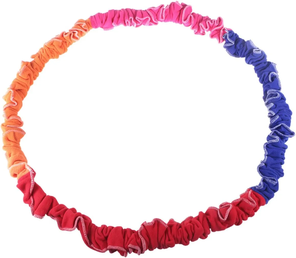1pc Rally Ring Outdoor Tools Elastic Cooperative Band School Coordination Tool Outdoor Tools Outdoor Playset Fabric Pull Rope Drawstring
