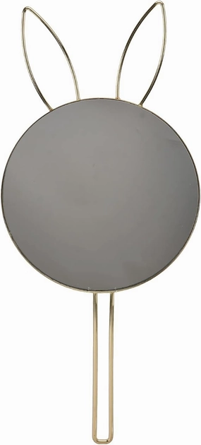1pc Rabbit Ears Wall Mirror Tabletop Cosmetic Mirror Bunny Ear Wall Mirror Mini Mirror for Purse Wall-Mounted Makeup Mirror Full Length Mirror Silver Mirror Travel Pocket