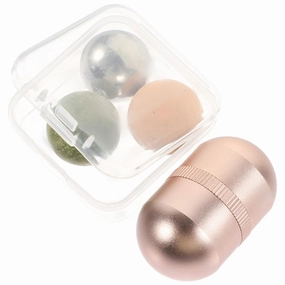 1set Cooling Jade Roller Facial Care Tool for Relaxation Skin Tightening Absorption Suitable for Face Neck Eyes Made Jade Material