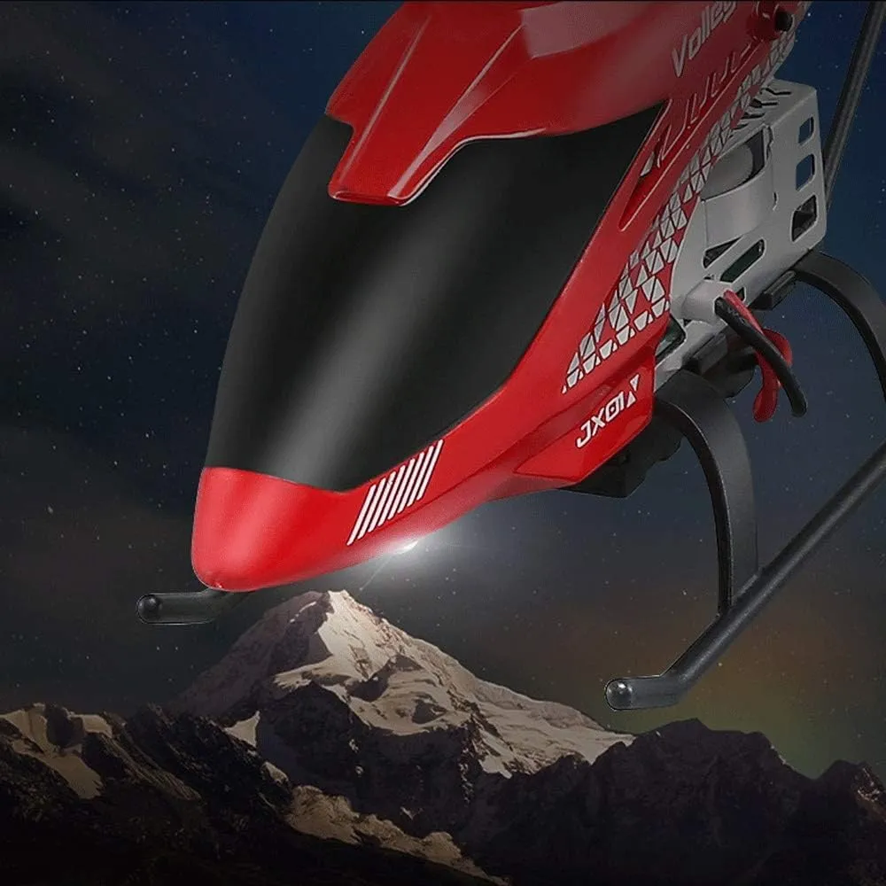 2.4GHz Remote Control Helicopter, Intelligent Air Pressure Setting Height, Drop-Resistant and Crash-Resistant Alloy Aircraft, Children's RC Simulation Toy, Simple One-Button Lifting Operation