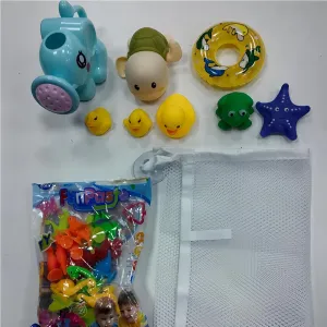 25 Pcs Bath Toys Set for Kids 3-8, Wind-Up Turtle, Shower Toys for Boys Girls, Squeeze Rubber Duck, Elephant Watering Can, Dinosaur Suction Cups with Storage Mesh for Toddler Gift (Bath Toys 25 PCS)