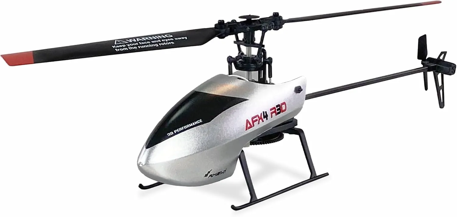 25329 AFX4 R3D Single Rotor Helicopter 4-Channel 6G Including 3D Roll Function, Auto Start & Auto Landing RTF