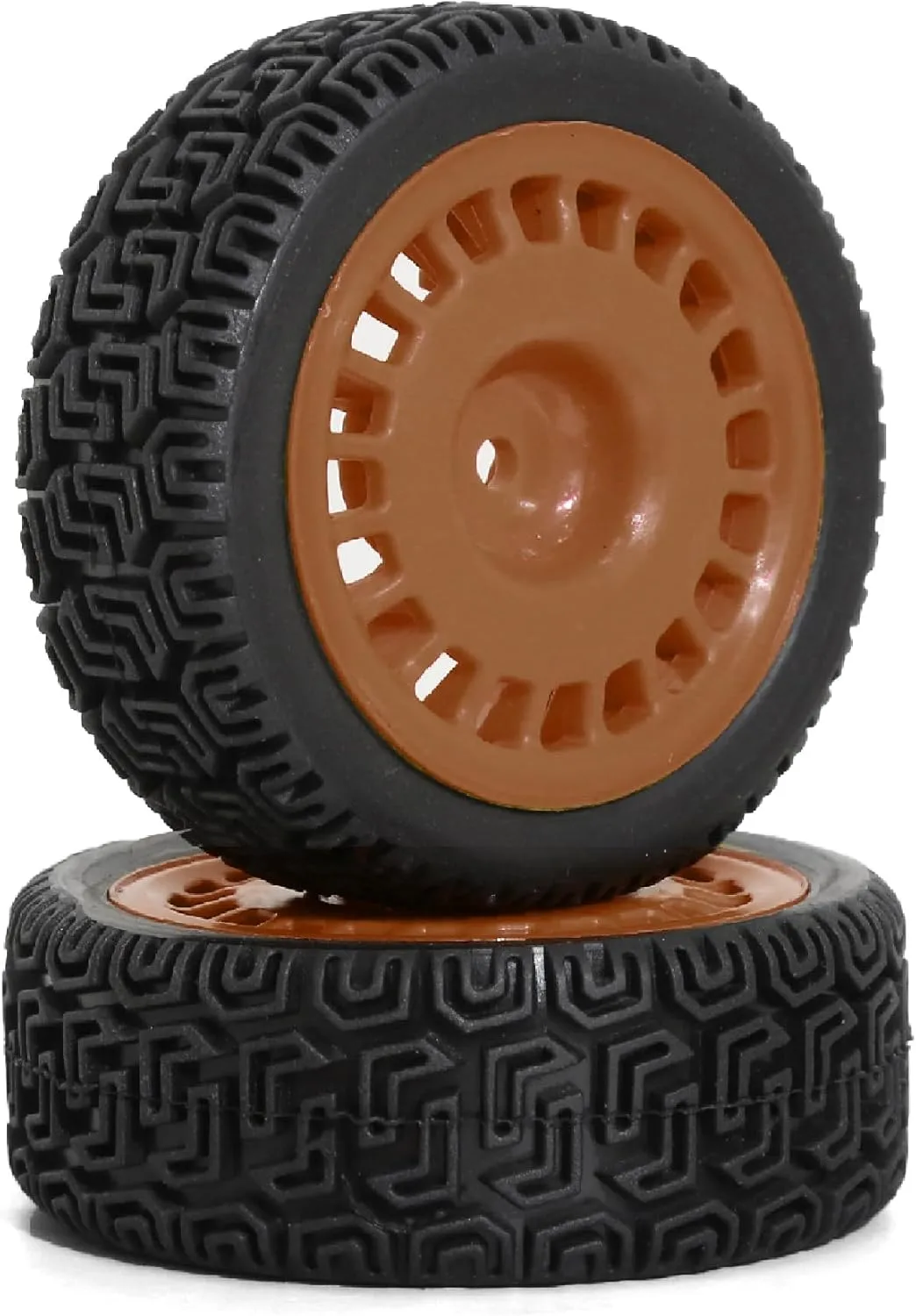 2.68" OD RC On-Road Tires 4PCS 1/10 RC Rally Racing Tires 12mm Hex Fit for Tamiya TT01 TT02 Kyosho Traxxas WLtoys HPI 1/10 RC On Road Racing Touring Car