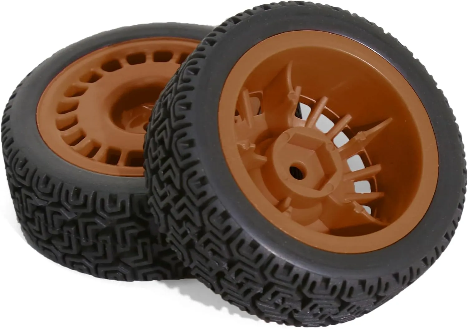2.68" OD RC On-Road Tires 4PCS 1/10 RC Rally Racing Tires 12mm Hex Fit for Tamiya TT01 TT02 Kyosho Traxxas WLtoys HPI 1/10 RC On Road Racing Touring Car