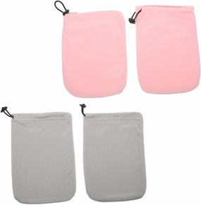 2 Pairs Heat Preservation Moisturizing Mittens Paraffin Wax Therapy Hand Covers for Dry Hands Care Elastic Band Design and Skin Hydration