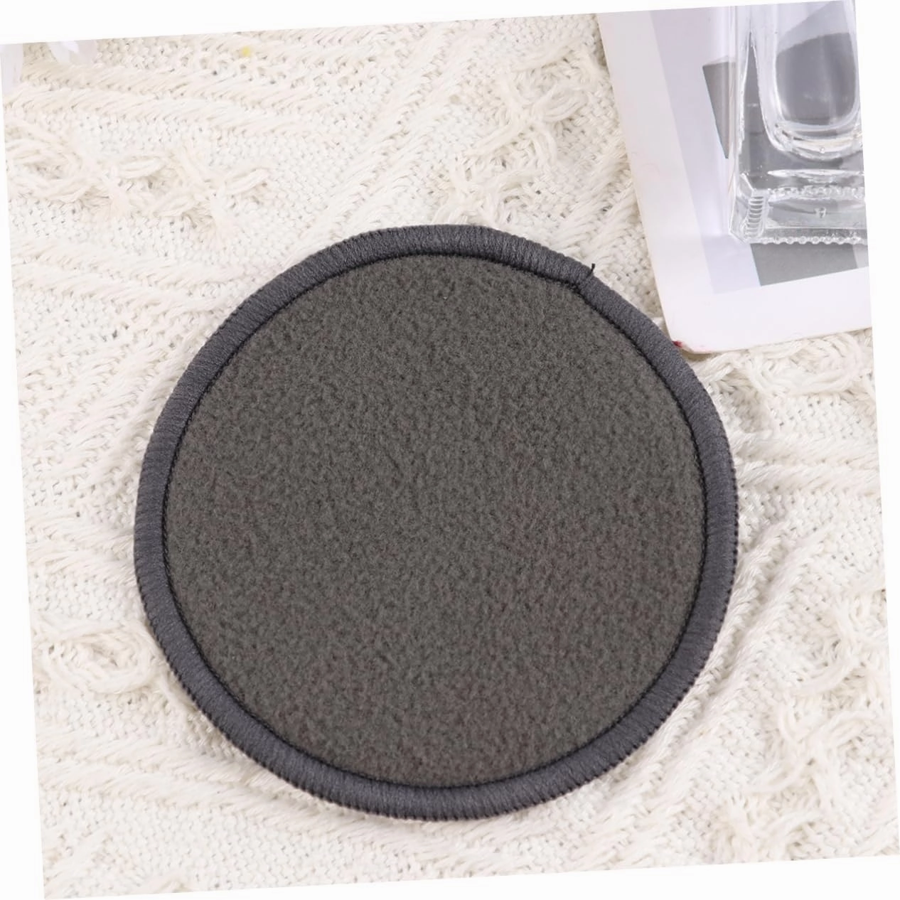 2sets Makeup Removal Pads Reusable Face Cloths for Women Makeup Rounds Pads with Soft Cleaning Washable Towels 10pcs*2