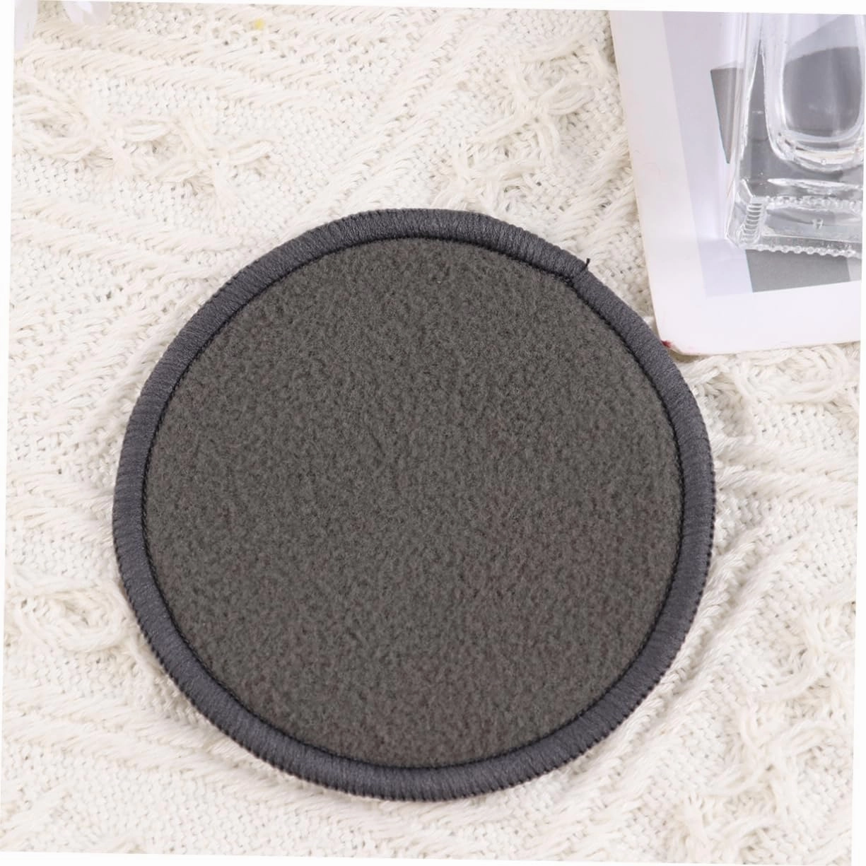 2sets Makeup Removal Pads Soft Cleaning for Women Makeup Facial Powder Puff Reusable Eraser Towel 10pcs*2