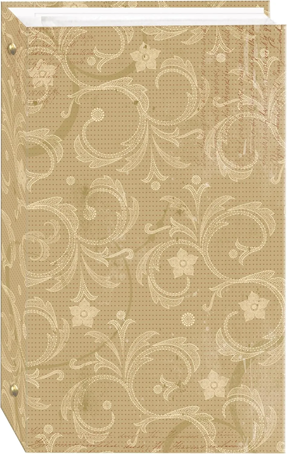 3-Ring Photo Album 300 Pockets Hold 4x6 Photos, Jasmine Design