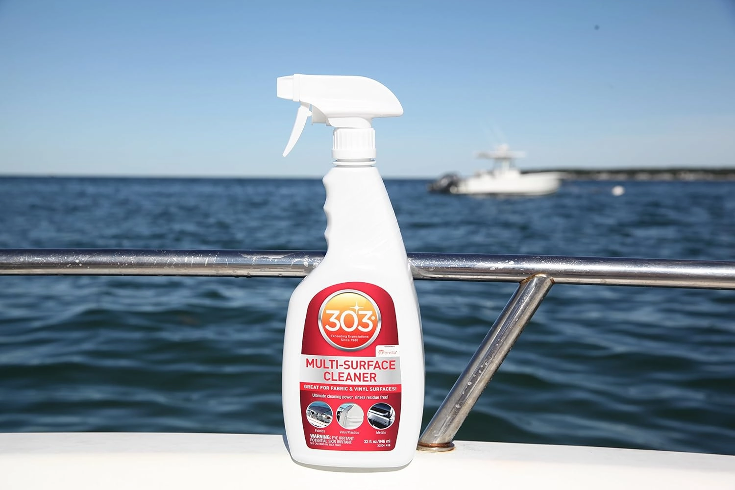 303 Multi-Surface Cleaner - Safely Cleans All Water Safe Surfaces - Ultimate Cleaning Power - Rinses Residue Free - Recommended By Sunbrella, 32 fl. oz. (30204)