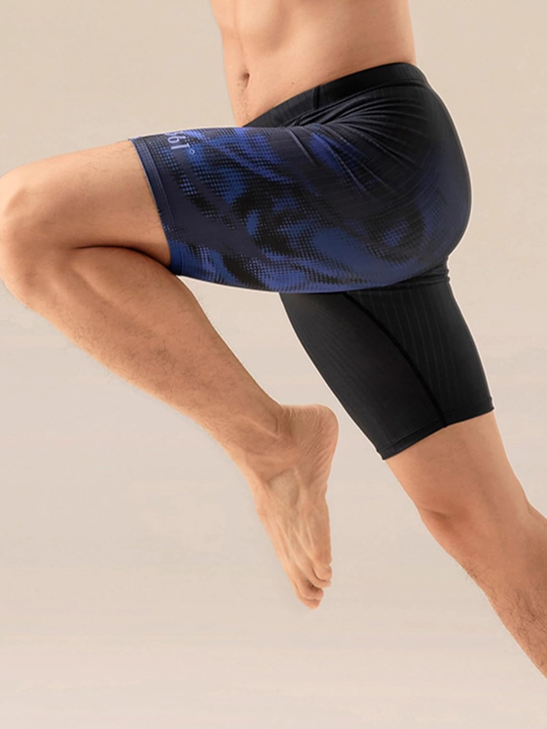 361° Swim Jammers for Men, Pro Racing Training Swimsuit, Chlorine Resistant Endurance Mens Swim Suit Swimwear Tech Pant