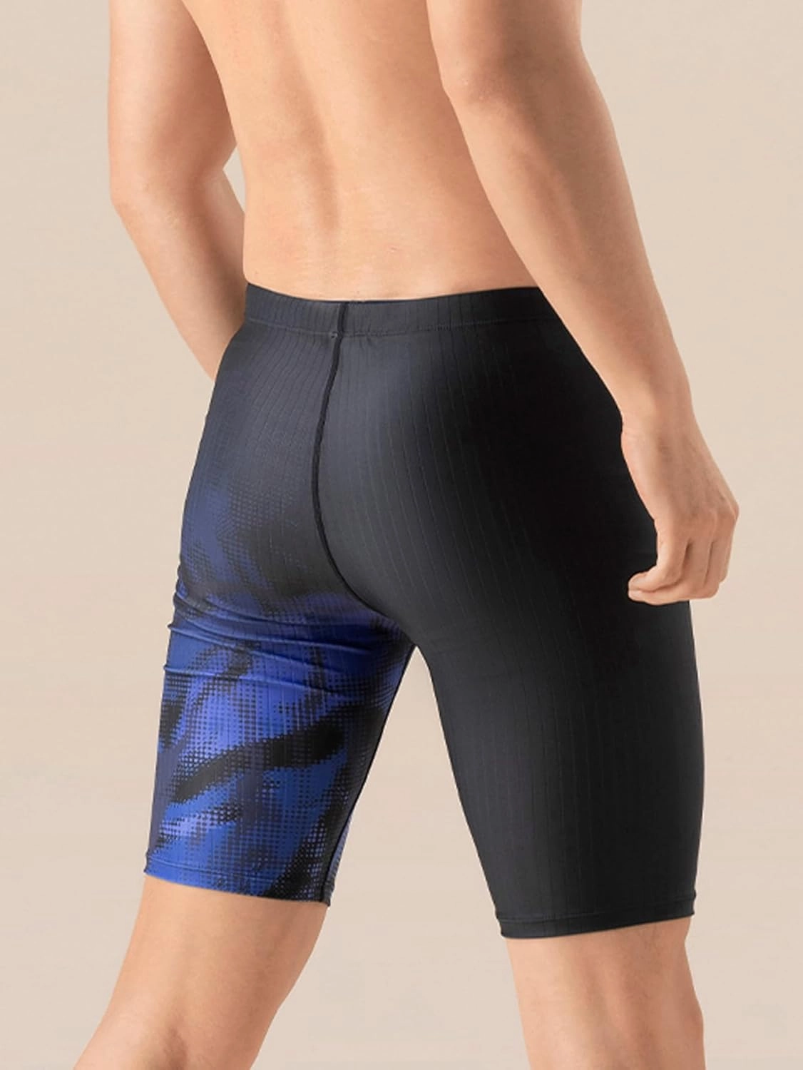 361° Swim Jammers for Men, Pro Racing Training Swimsuit, Chlorine Resistant Endurance Mens Swim Suit Swimwear Tech Pant