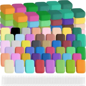 384 Pack Air Dry Clay in 48 Colors, Molding Clay Kit for Kids with Sculpting Tools and Extra 200 Ziplock Bags, Arts and Crafts DIY Kit for Boys and Girls