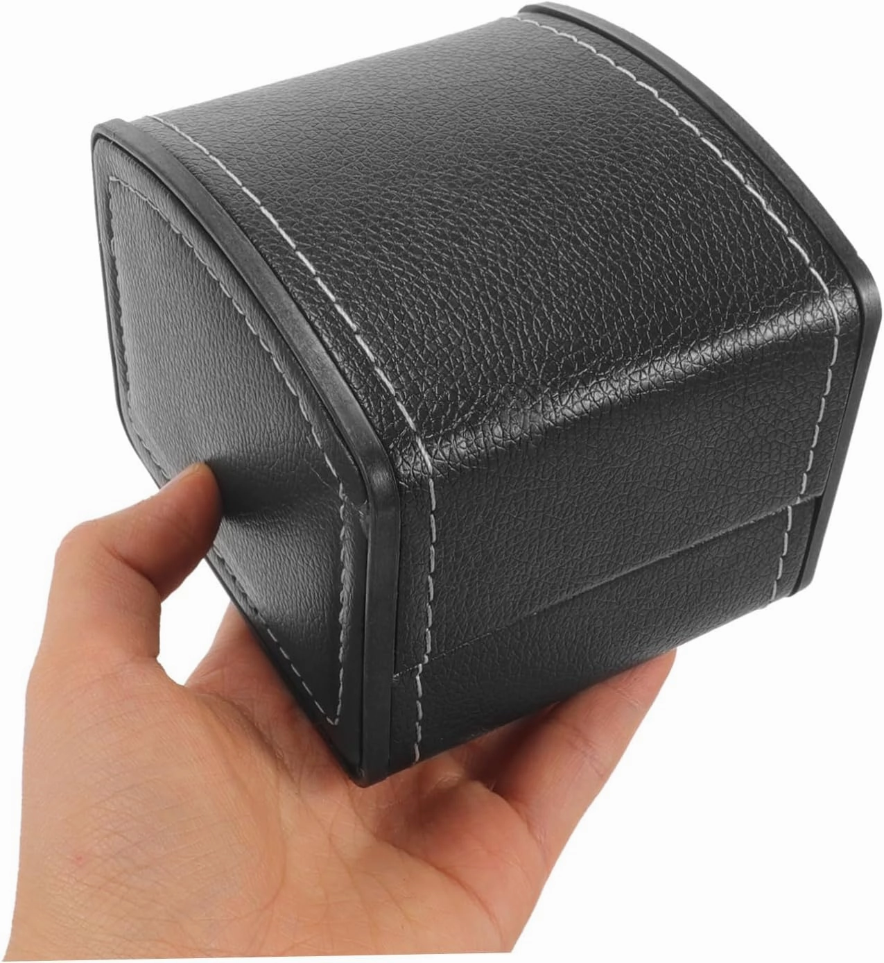 3pcs Box Mechanical Watch Display Box Single Watch Case for Travel with Leather Pillow Design Perfect for Men