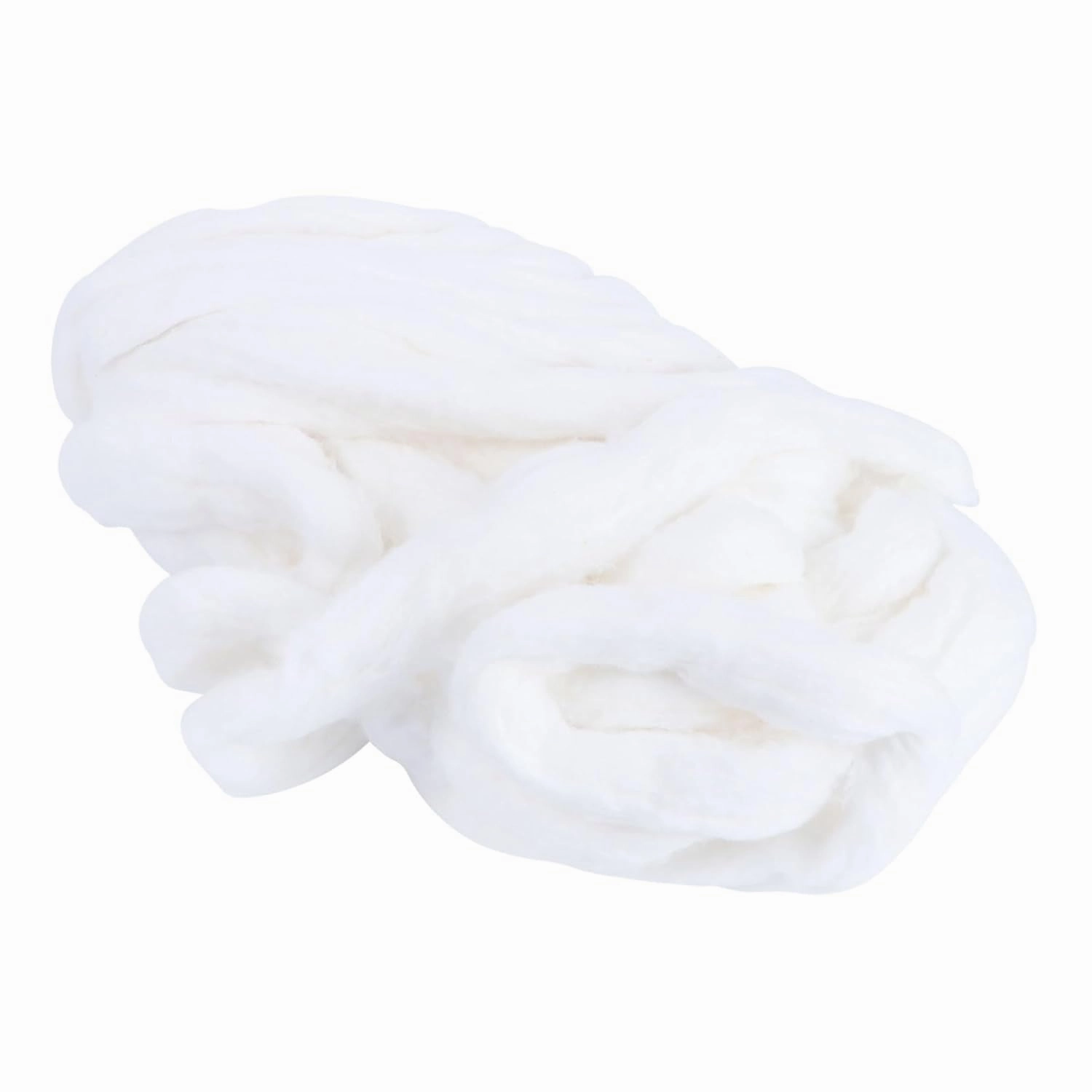 3rolls Pure Cotton Degreasing Strips Water Absorbent Disposable Cotton for Hair Salon Makeup Removal Craft Projects Soft Absorbent