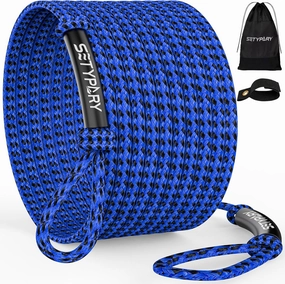 4-6K 60FT Boat Tow Rope for Tubing, Fits 1-4 Person Towable Tubes Boating, Heavy-Duty Floating Tube Tow Rope for Watersports