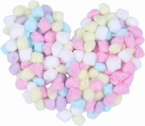 500g/bag Soft Pure Cotton Jumbo Size Color for Face Makeup Use Skin Friendly