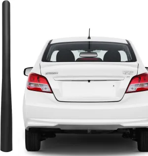 7 Inch Antenna for Mitsubishi Mirage (2015-2024), Mitsubishi Mirage G4 (2017-2024), Mitsubishi Mirage Antenna, Flexible Rubber Antenna Replacement Mast for Mitsubishi Mirage G4, Black