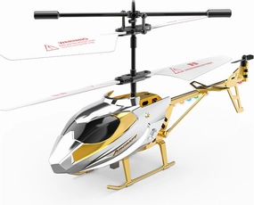 8.3inch RC Helicopter 3.5CH Remote Control Helicopter Airplane USB Charging Kids Toy Resistant Collision Alloy Wireless Aircraft Toys with LED Lights for Boys Children Gift
