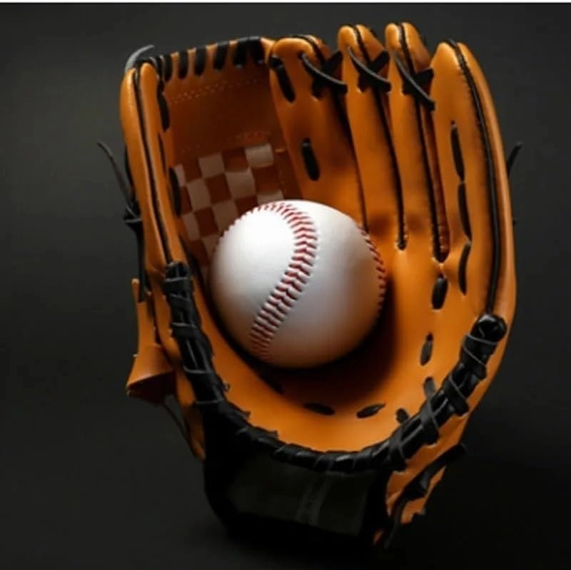 9-12IN Pro Baseball Glove Infield Outfield Youth to Adult Sizing Soft T Ball Training Glove Premium Leather Catch Mitt Options Durable Game Ready Baseball Accessories