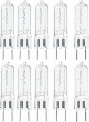 (10)-Bulbs G8 75W 75 Watt 120V T4 Light Bulbs 75Watt 110V-130Volts Anyray 10- Lamps