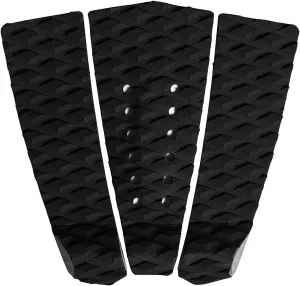 Abahub 3 Piece EVA Surfboard Deck Traction Pads with Kicker for Stomp Skimboards, Surf Boards, Funboard, Fish Board, Black/Blue/Green/Gray/Orange/Pink/White/Wine Red