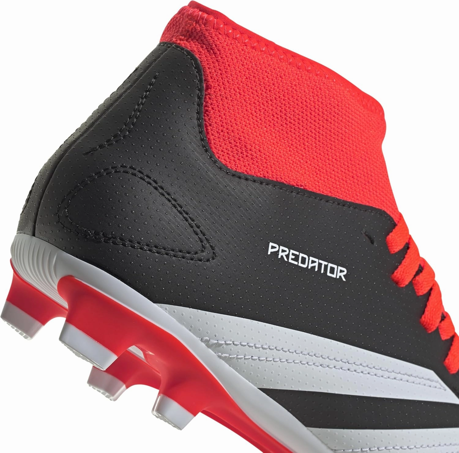 adidas Predator Club Sock Firm Ground Soccer Shoes - Strikeprint Elements, Foot-Hugging Fit, Synthetic Upper, Versatile Outsole, Environmentally Friendly