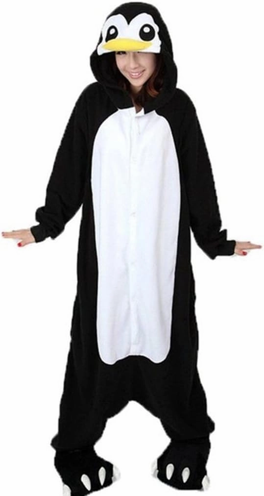 Adult Christmas Onesie Costume Animal Onesie Pajamas Flannel Plush One Piece Cosplay Suit for Men Women Unisex
