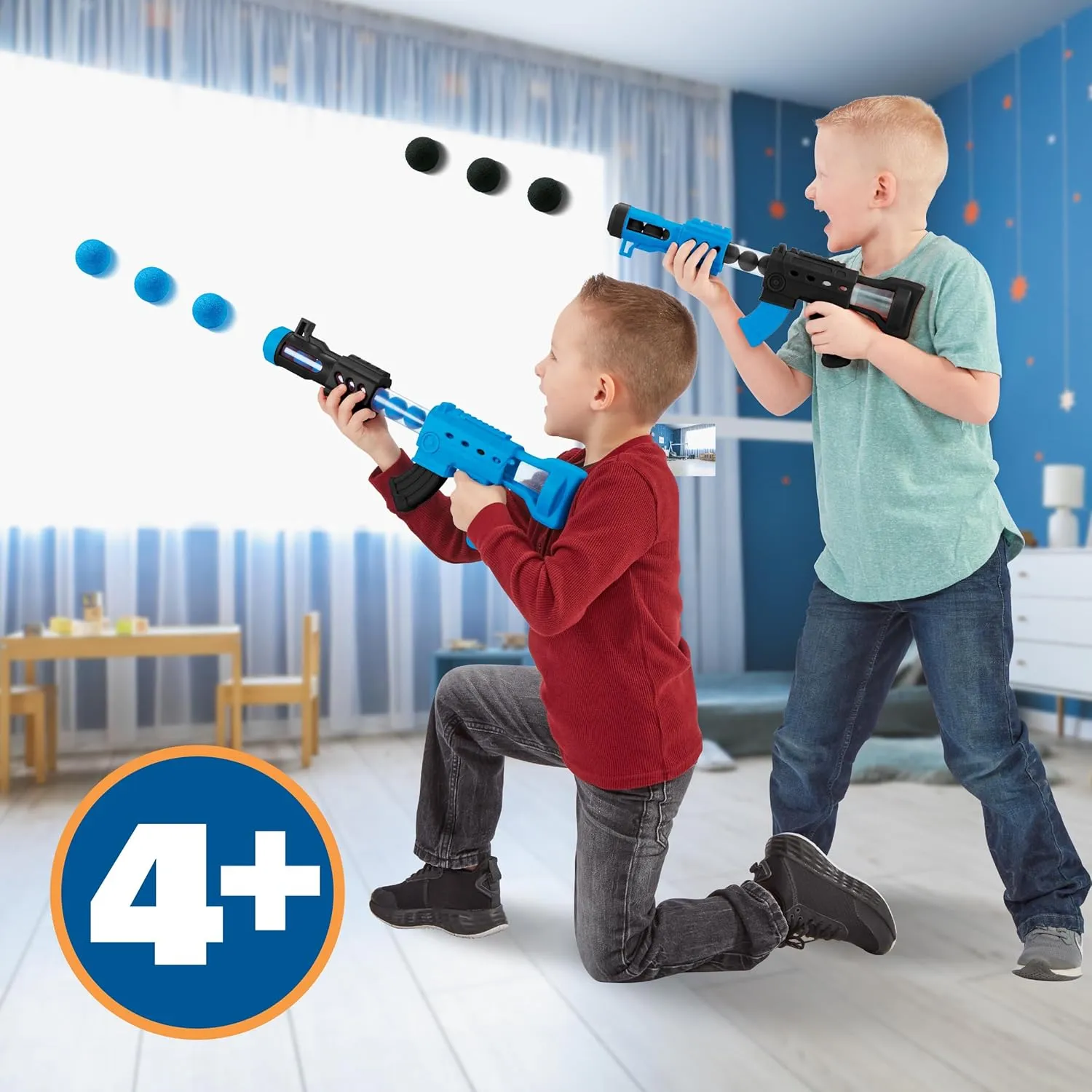 Aeroblast 2 Player Set Foam Ball Popper