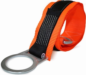 AFP 3’ Cross Arm Strap Premium Heavy-Duty Pass-Through Double Steel Ring, Safety Fall Protection Anchorage Connector (OSHA/ANSI) PPE 1 Pack