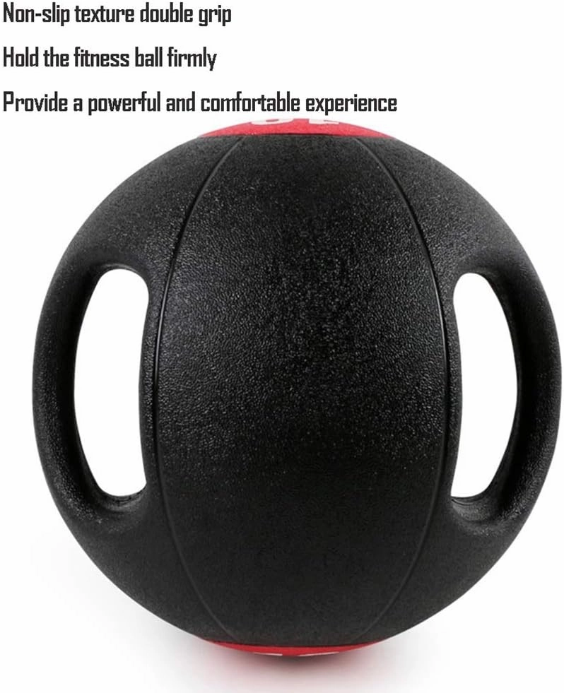 AGYH, Elastic Ball with Handle, Gravity Ball, Waist and Abdomen Balance Ball, with Anti-Leakage Nozzle, 3KG/4KG/5KG/6KG/7KG/8KG/9KG/10KG (Size : 7kg/15.4lb)