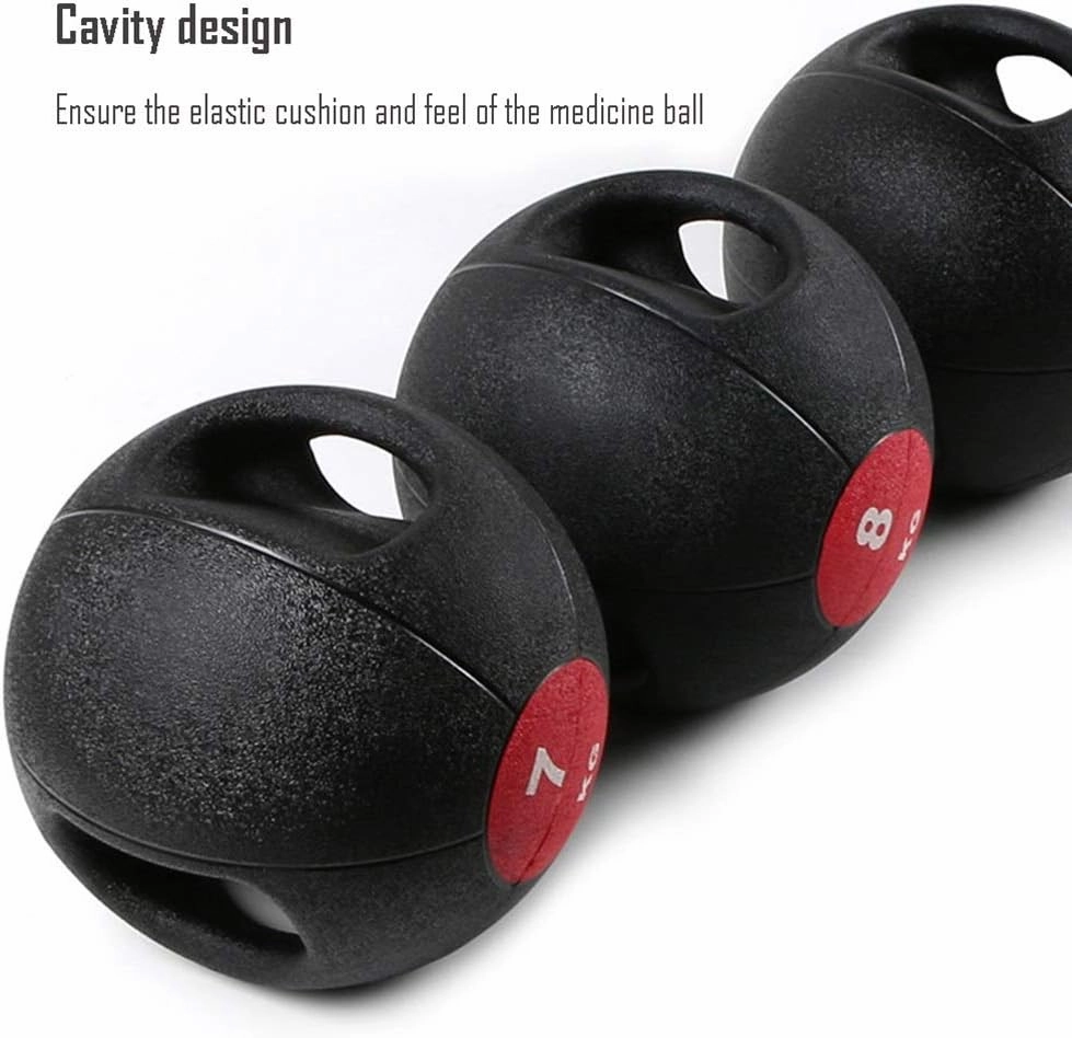 AGYH, Elastic Ball with Handle, Gravity Ball, Waist and Abdomen Balance Ball, with Anti-Leakage Nozzle, 3KG/4KG/5KG/6KG/7KG/8KG/9KG/10KG (Size : 7kg/15.4lb)
