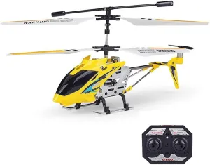 Alloy Remote Control Plane RC Aircraft with Light 3.5 Channel RC Helicopter RC Helicopter with Light Electric Plane Boy Toy Airplane Aviation Model Adult Gifts for Children