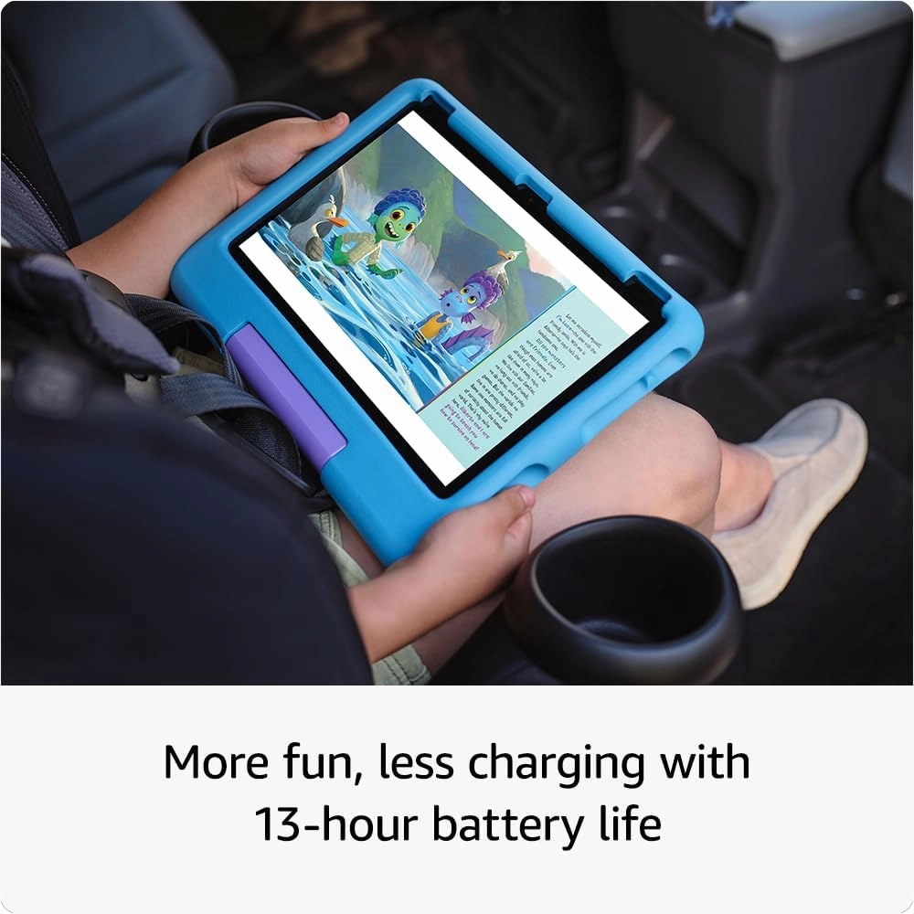 Amazon Fire HD 10 Kids tablet (newest model) ages 3-7 | Bright 10.1" HD screen with included ad-free and exclusive content, robust parental controls, 13-hr battery, 32 GB, Disney Mickey Mouse