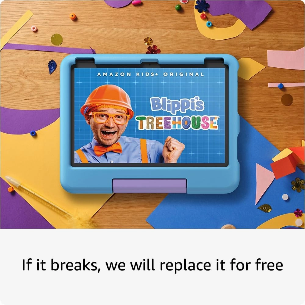 Amazon Fire HD 10 Kids tablet (newest model) ages 3-7 | Bright 10.1" HD screen with included ad-free and exclusive content, robust parental controls, 13-hr battery, 32 GB, Disney Mickey Mouse