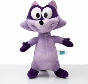ANGEL STUDIOS | Tuttle Twins Derek Plushie | Soft Stuffed Plush Toy | Bright Purple Raccoon | 13” Stuffed Character