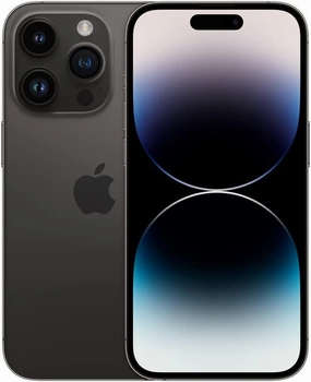 Apple iPhone 14 Pro, 128GB, Space Black - Unlocked (Renewed Premium)