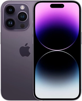 Apple iPhone 14 Pro, 1TB, Deep Purple - Unlocked (Renewed Premium)