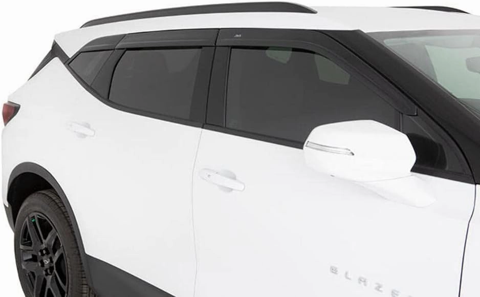 Auto Ventshade [AVS] Low Profile Rain Guards for 2018-2023 Subaru Crosstrek | Window Vent Visors, 4 pcs. - Dark Smoke | 894103