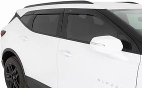 Auto Ventshade [AVS] Low Profile Rain Guards for 2018-2023 Subaru Crosstrek | Window Vent Visors, 4 pcs. - Dark Smoke | 894103