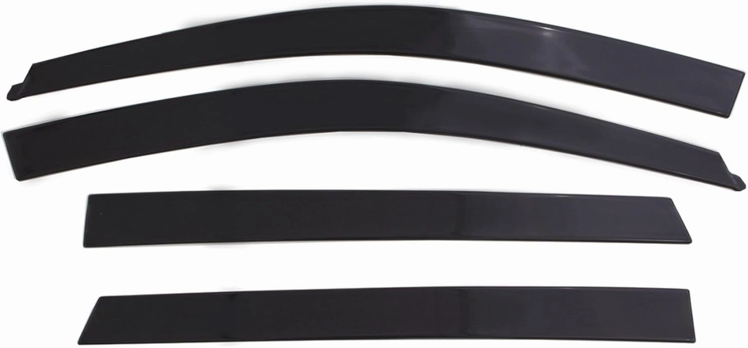 Auto Ventshade [AVS] Low Profile Ventvisor | 2007 - 2021 Toyota Tundra Crewmax, Smoke - 4 pc. | 894012