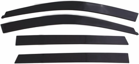 Auto Ventshade [AVS] Low Profile Ventvisor | 2007 - 2021 Toyota Tundra Crewmax, Smoke - 4 pc. | 894012
