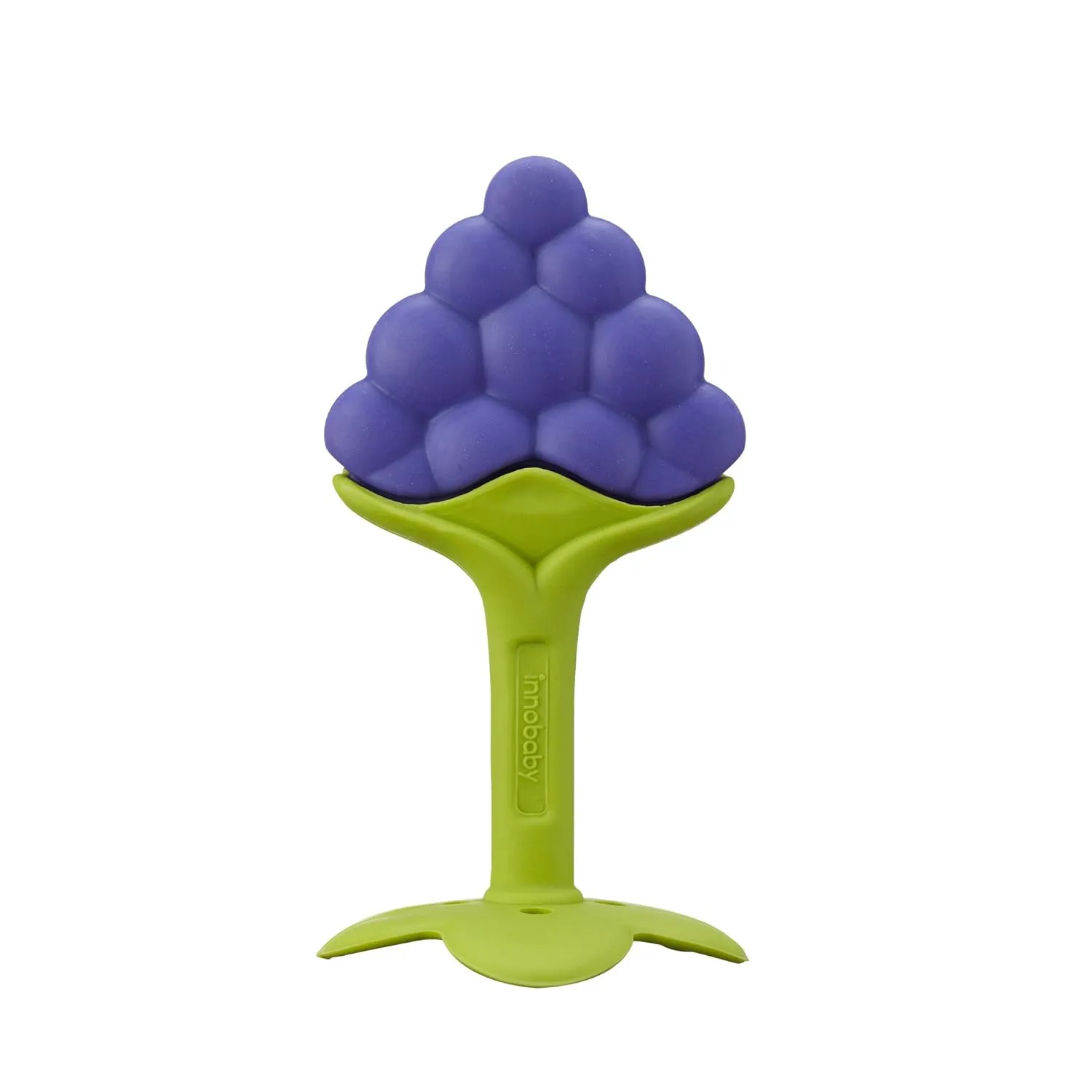 Award Winning Original Teethin’ Smart EZ Grip Fruit Teether by Innobaby - Sore Gum Relief for Front Teeth & Molars with BPA Free Teether Sensory Toy for Babies & Toddlers - Grape/Citrus/Berry