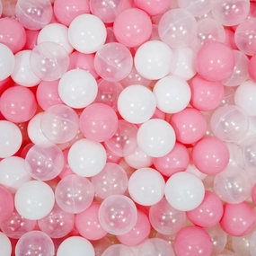 Ball Pit Pack of 100 - BPA Free, Crush Proof Plastic Balls for Tent, Playhouse, Children's Toy, Party - Macaron Ocean Colors 2.15 Inch