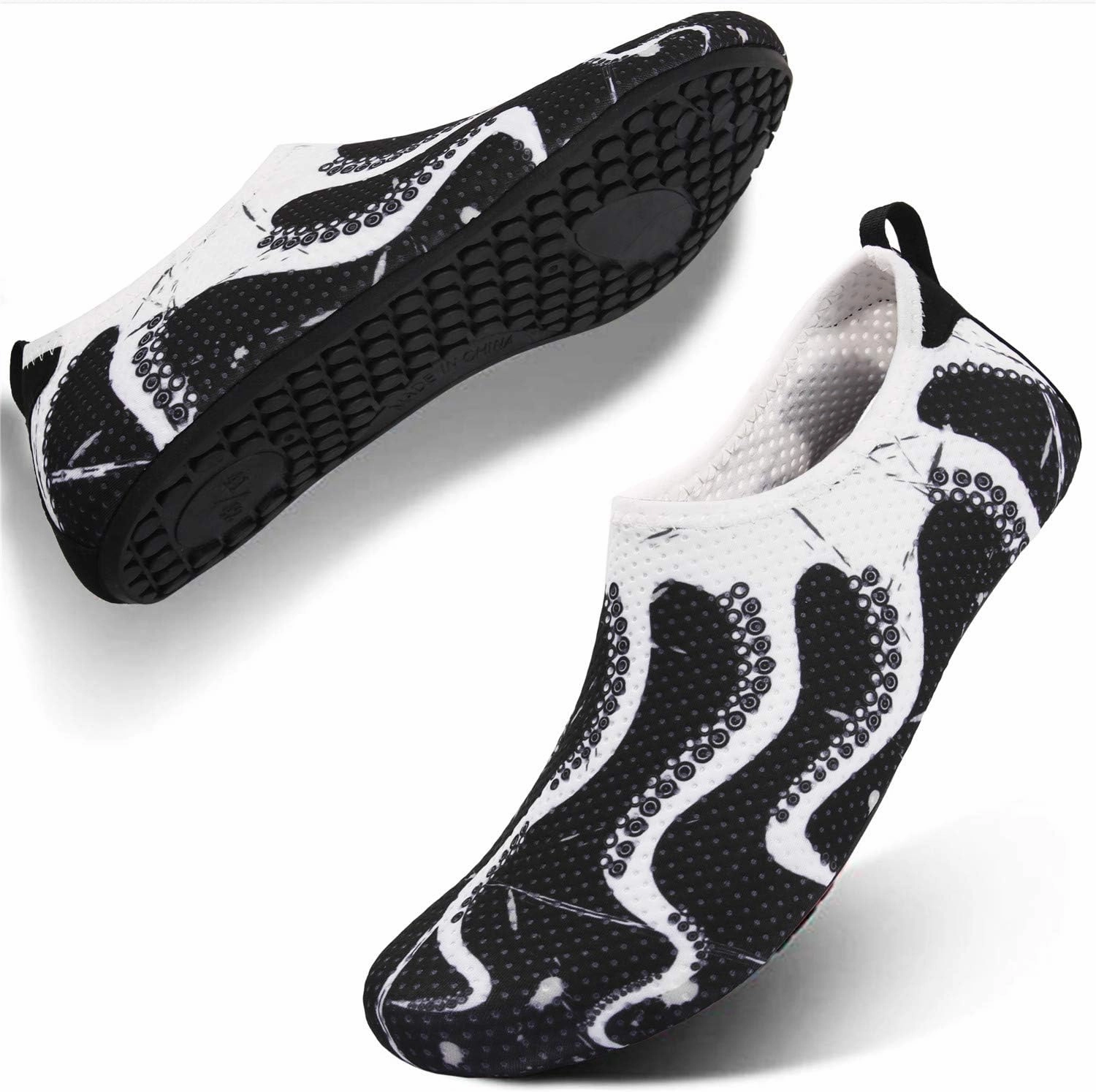 BARERUN Barefoot Water Shoes for Women Men Quick-Dry Aqua Socks for Swim Beach Pool Surf Yoga Boat Travel Non Slip Indoor Outdoor Walking Shoes