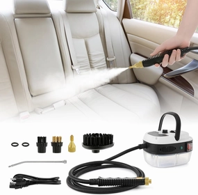 BEAMNOVA Car Steamer for Auto Detailing High Pressure Handheld Steam Cleaner with Water Container Portable Electric Steam Cleaning Machine Home Use Kitchen Floors Tools
