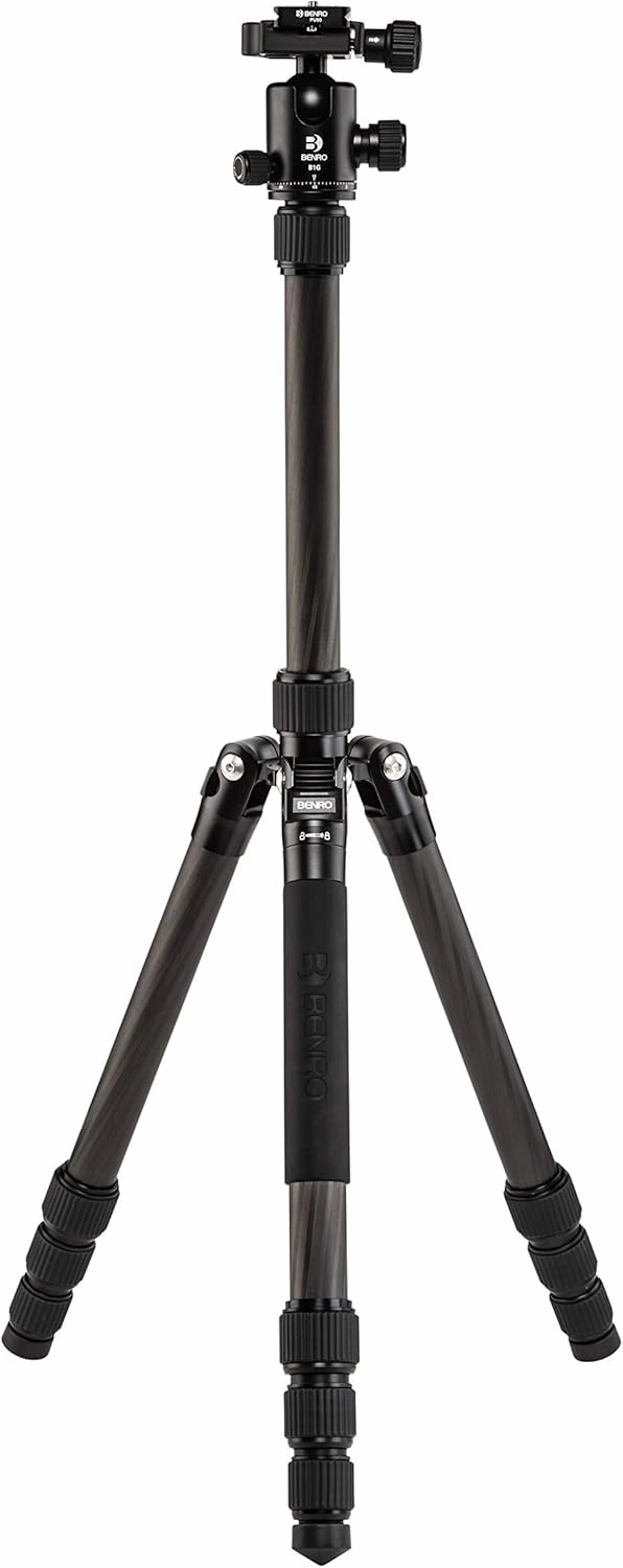 Benro Tripster Travel Tripod/Monopod - 2 Series Black CF (FTR28CB1GBLK)